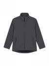 GR65 Eco Full Zip Softshell Jacket Charcoal colour image